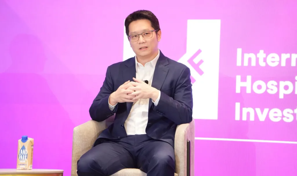 Titiwat Kuvijitsuwan, CEO of Capstone Asset, speaking on a panel at IHIF Asia 2026