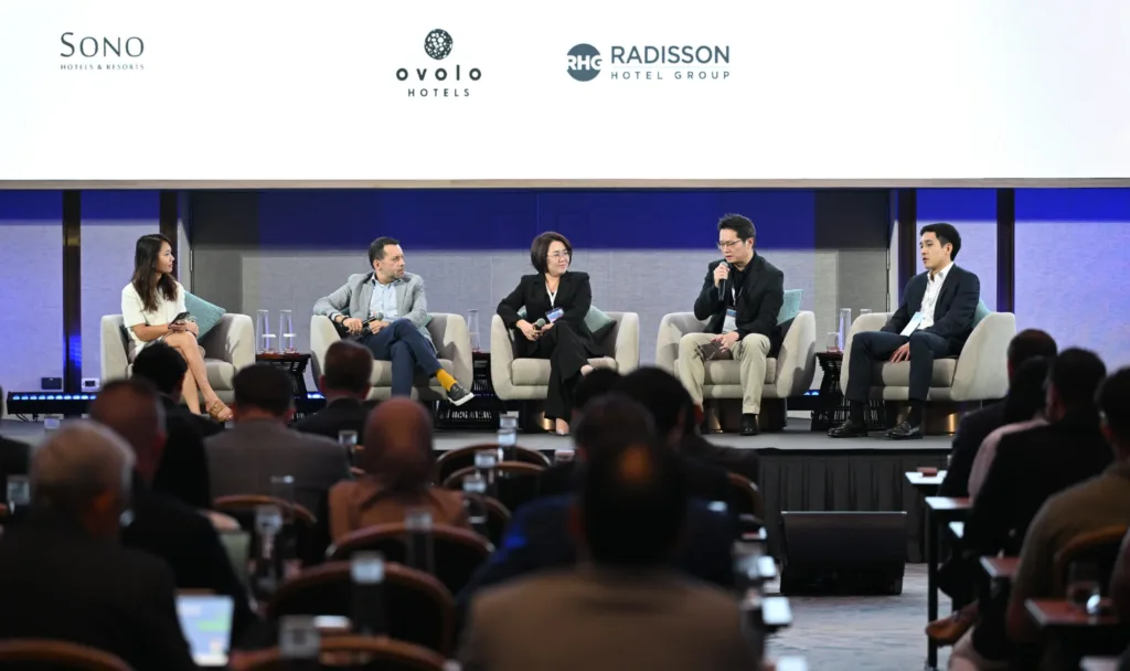 Capstone Asset CEO Titiwat Kuvijitsuwan speaking on stage at SEAHIS 2026