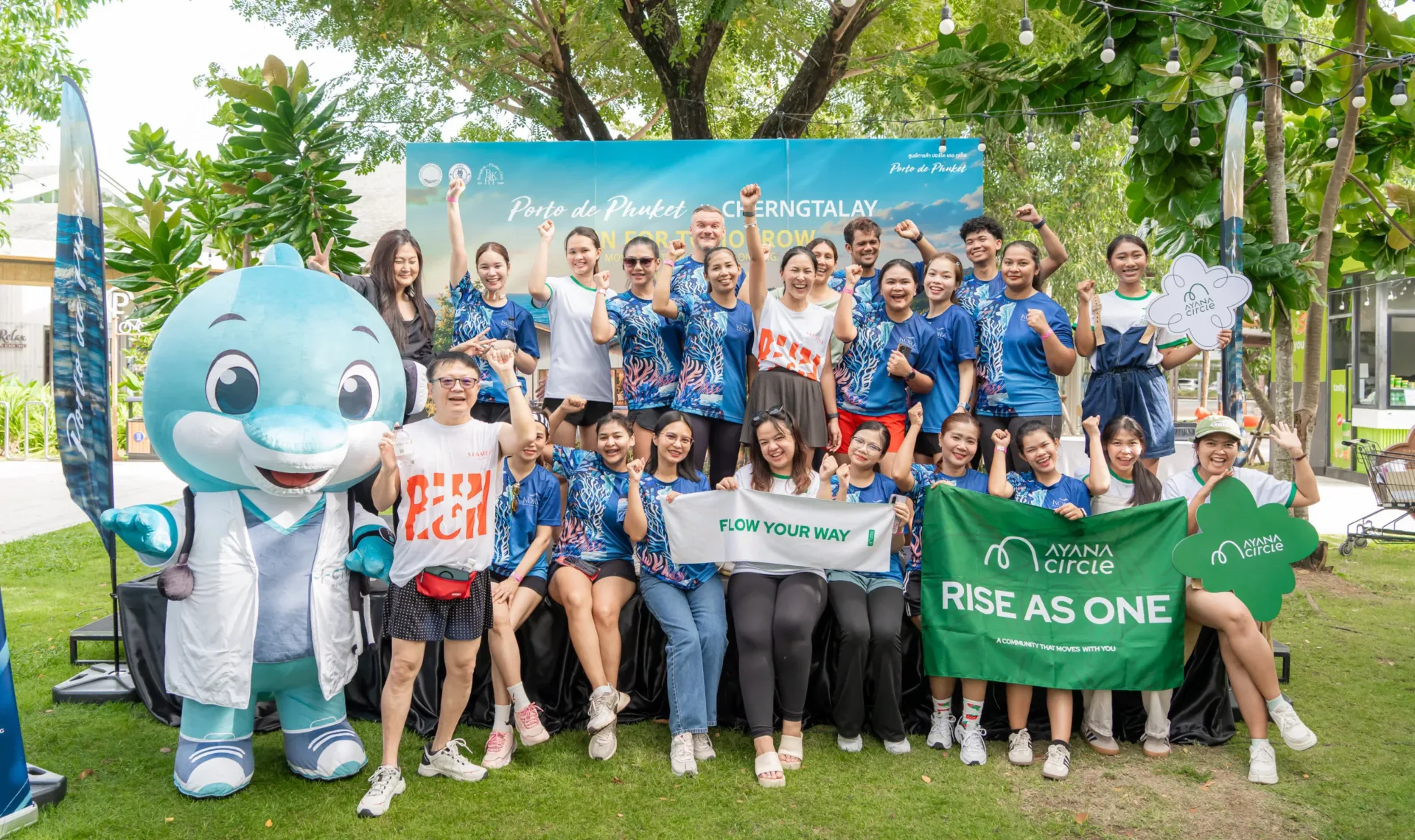 Capstone Asset team at Run for Tomorrow running event in Phuket