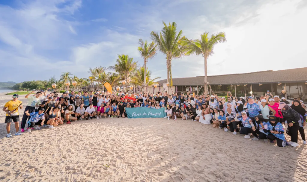 Capstone Asset team at Run for Tomorrow running event in Phuket