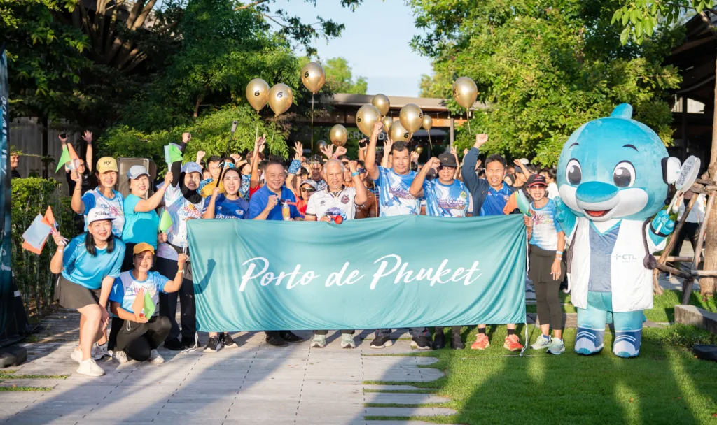 Capstone Asset team at Run for Tomorrow running event in Phuket