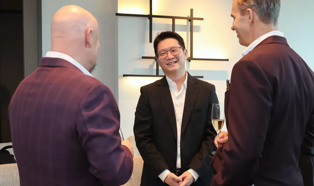Executives of Natai Venture, Capstone Asset and IHG at the Kimpton Phang-Nga Natai Beach signing ceremony