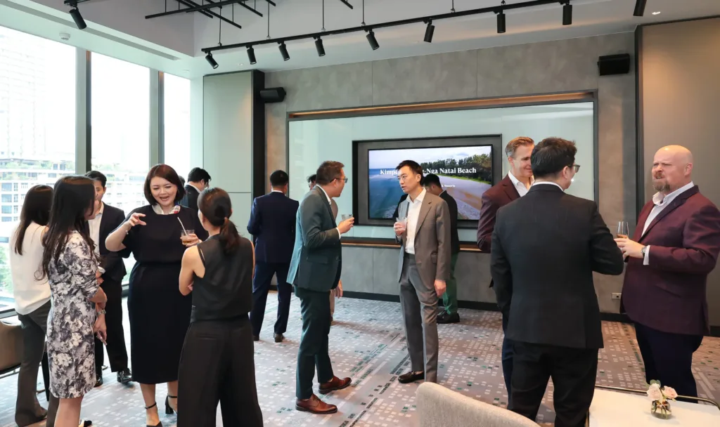 Executives of Natai Venture, Capstone Asset and IHG at the Kimpton Phang-Nga Natai Beach signing ceremony